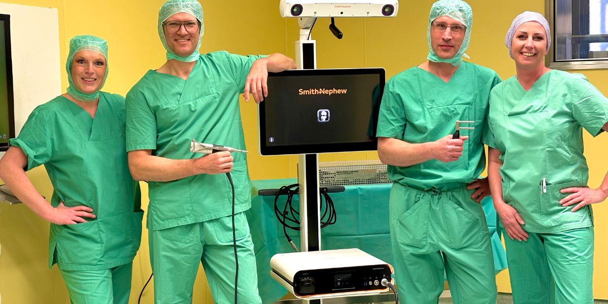Schnellere Heilung nach Knie-OP: Hochpräzise Robotiksysteme stärken